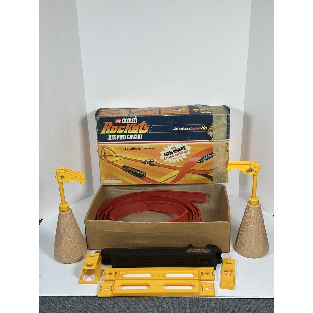 Vintage 1970 Corgi Rockets Jetspeed Circuit # 2071 Super Booster In Box No‎ Car